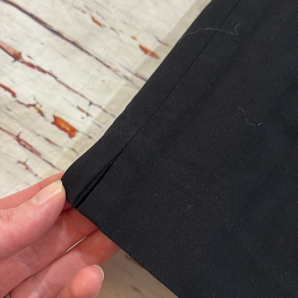 J. McLaughlin Ankle Trouser Black Pants sz 8 - Picture 7 of 9